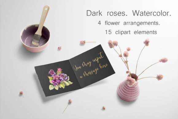 Dark Roses Watercolor Review