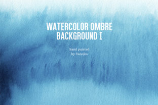 Ombre Watercolor Background for Illustrations