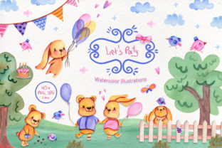 Party Time Watercolor Collection