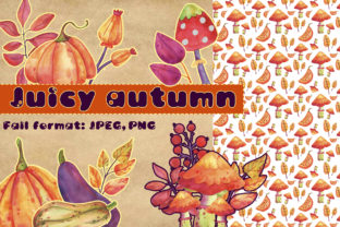 Review: Juice Autumn Watercolor Set for Digital Illustrations