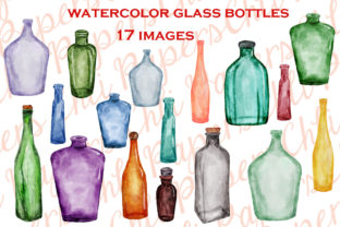 Watercolor Bottles: A Versatile Illustration for Modern Branding