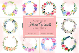 Watercolor Floral Wreaths Vol.3: A Versatile Illustration for Creative Branding
