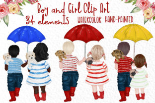 Watercolor Kids Illustrations: A Designer’s Take on a Creative Asset