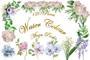 Watercolour Clipart Bundle: A Versatile Illustration Asset for Creative Branding