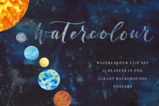 Watercolour Planets and Galaxy: A Creative Illustration Boost for Content Publishers